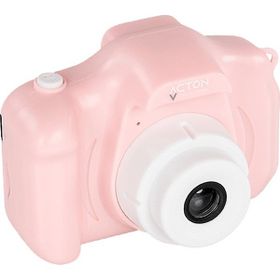 Acton Full HD Dijital Çocuk Fotoğraf Makinesi Pembe - Unicorn Silikon Kılıflı