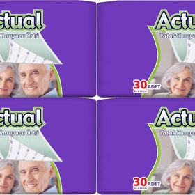 Actual 120 Adet 60x90 cm Hasta Alt Açma Yatak Koruyucu Örtü