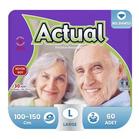 Actual 60 Adet L Belbantlı Hasta Bezi