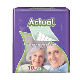 Actual 60x90 cm 10 Adet Yatak Koruyucu