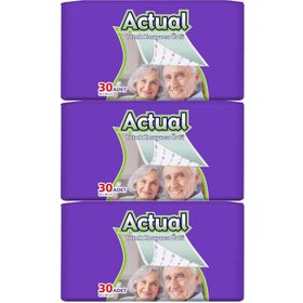 Actual 90 Adet 60x90 cm Hasta Alt Açma Yatak Koruyucu Örtü