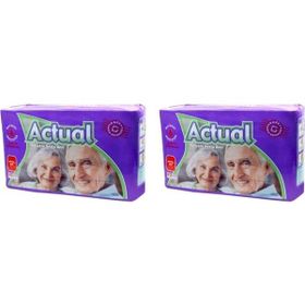 Actual Bağlamalı Large 2x30 Adet Yetişkin Hasta Bezi