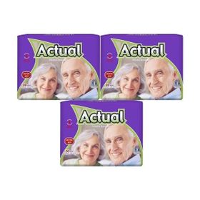 Actual Bel Bantlı Büyük L 90 Adet Yetişkin Hasta Bezi