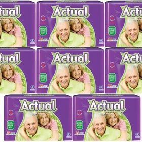 Actual Bel Bantlı XL-Ekstra Büyük 240 Adet Yetişkin Hasta Bezi