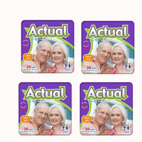 Actual Medium Belbantlı 4x30'lu Hasta Bezi