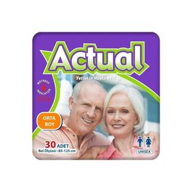 Actual Orta Boy 30'lu Yetişkin Hasta Bezi