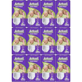 Actual XL Yetişkin 12x30 360 Adet Emici Külot Hasta Bezi