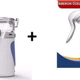Acura AC 4020 Taşınabilir Mesh Nebulizatör + AC-3000 Manuel Göğüs Pompası