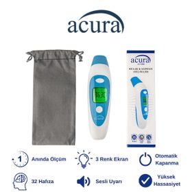 Acura AC-9280 Kulaktan Alından Ateş Ölçer + Çanta