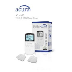 Acura AC-933 50 Programlı Çift Kanallı Profesyonel Tens Cihazı