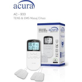 Acura AC-933 50 Programlı Çift Kanallı Profesyonel Tens Cihazı