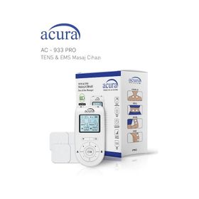 Acura AC-933 PRO 22 Programlı Çift Kanallı Şarj Edilebilir Profesyonel Tens Cihazı