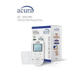 Acura AC-933 PRO 22 Programlı Çift Kanallı Şarj Edilebilir Profesyonel Tens Cihazı