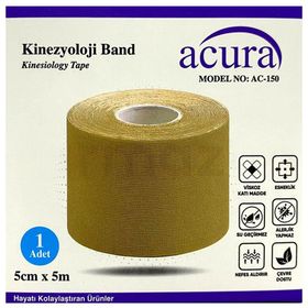 Acura Sarı 5 cm 5 mt Kinezyoloji Band