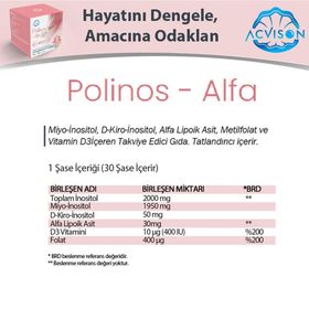 Acvison Polinos-Alfa 30 Saşe