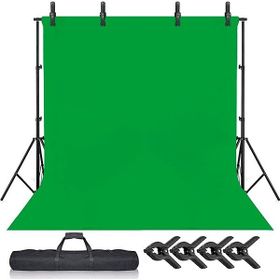 Ada Greenbox Chromakey 2x3 m Yeşil Fon Perde ve Fon Standı