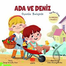 Ada ve Deniz Oyunlu Bahçede Uçan Fil Yayınları