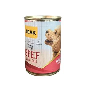 Adak 24x415 gr Sığır Etli Yetişkin Köpek Konservesi