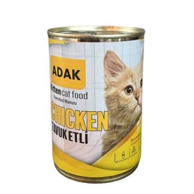 Adak 48x415 gr Tavuk Etli Yavru Kedi Maması Konservesi