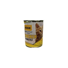 Adak Tavuk Etli 415 gr Yavru Kedi Maması Konserve
