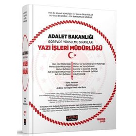 Adalet Bakanlığı 2020 GYS Konu Anlatımı ve 1000 Soru - Savaş Yayınları