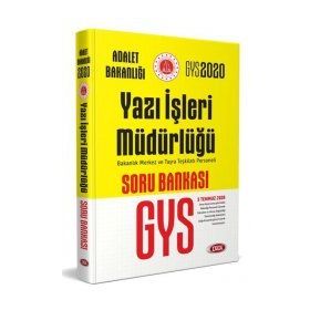 Adalet Bakanlığı Yazı İşleri Müdürlüğü GYS Soru Bankası - Data Yayınları