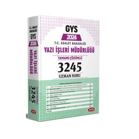 Adalet Bakanlığı Yazı İşleri Müdürlüğü GYS Tamamı Çözümlü Soru Bankası - Data Yayınları