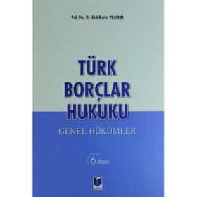 Adalet Yayınevi - Borçlar Hukuku