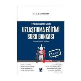 Adalet Yayınevi Ceza Muhakemesinde Uzlaştırma Eğitimi Soru Bankası