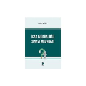 Adalet Yayınevi İcra Müdürlüğü Sınavı Mevzuatı