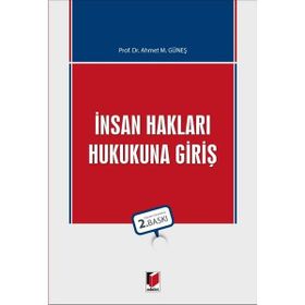 Adalet Yayınevi İnsan Hakları Hukukuna Giriş
