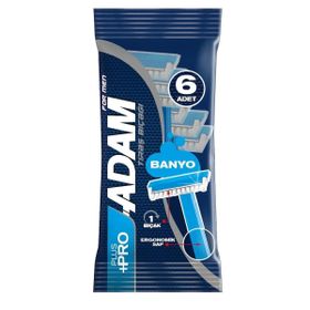 Adam 6'lı Banyo Tıraş Bıçağı