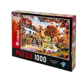 Adam Games 1000 Parça Köyde Sonbahar Puzzle