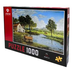 Adam Games 1000 Parça Köyde Sonbahar Puzzle