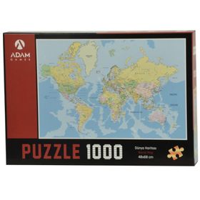 Adam Games 1000 Parça Puzzle Dünya Hariatası