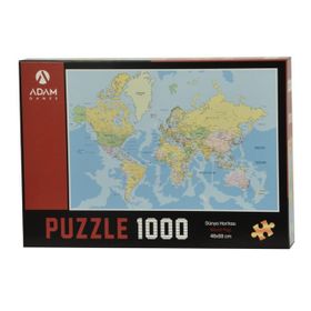 Adam Games 1000 Parça Puzzle Dünya Hariatası