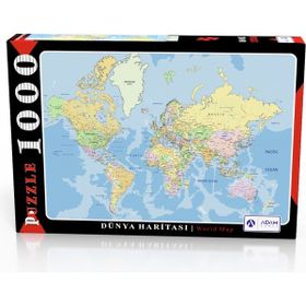 Adam Games 1000 Parça Puzzle Dünya Hariatası