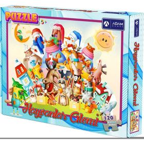 Adam Games 120 Parça Puzzle Hayvanlar Alemi