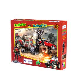 Adam Games 150 Parça PuzzleArabalar Ve Robotlar