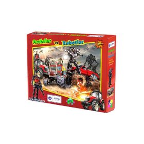 Adam Games 150 Parça PuzzleArabalar Ve Robotlar