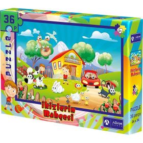 Adam Games 36 Parça Puzzle İkizler Bahçesi