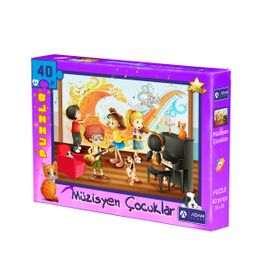 Adam Games 40 Parça Puzzle Müzisyen Çocuklar