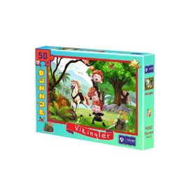 Adam Games 50 Parça Puzzle Vikingler