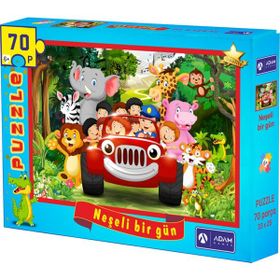 Adam Games 70 Parça Puzzle Neşeli Bir Gün