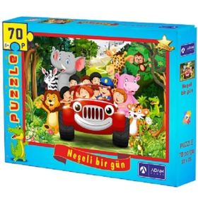 Adam Games 70 Parça Puzzle Neşeli Bir Gün