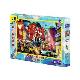 Adam Games 70 Parça Puzzle Robotların Savaşı