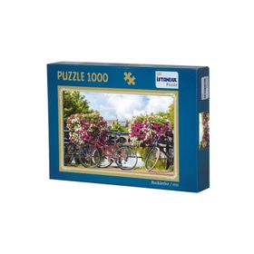 Adam Games Bisiklet Ve Çiçekler 1000 Parça Puzzle