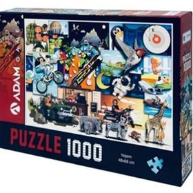 Adam Games Yaşam 1000 Parça Puzzle