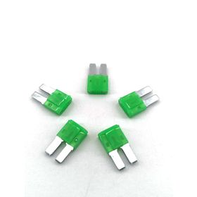 Adam Micro 5 Adet 30A 2 Ayaklı Yeşil Bıçak Sigorta