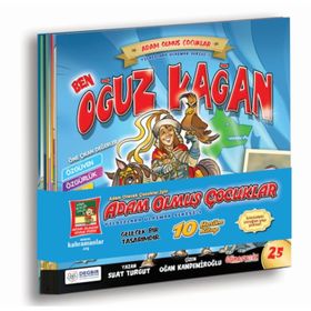Adam Olmuş Çocuklar - Yıldızlara Ulaşmak Serisi 10 Kitap - Suat Turgut